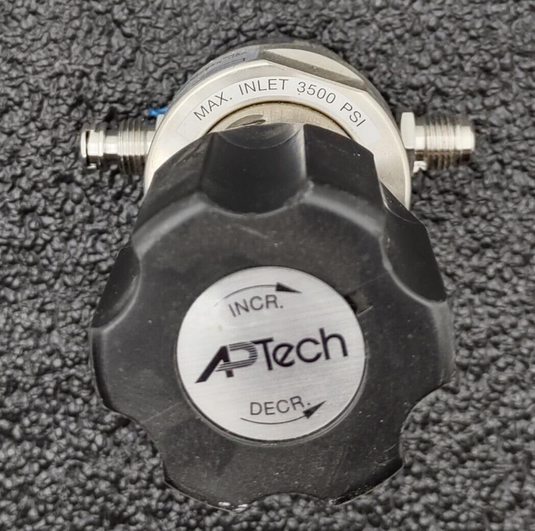 Lot of 2 APTech AP1010SM 2PW MV4 MV4 VS Regulator 3500PSI IN 100PSI Out