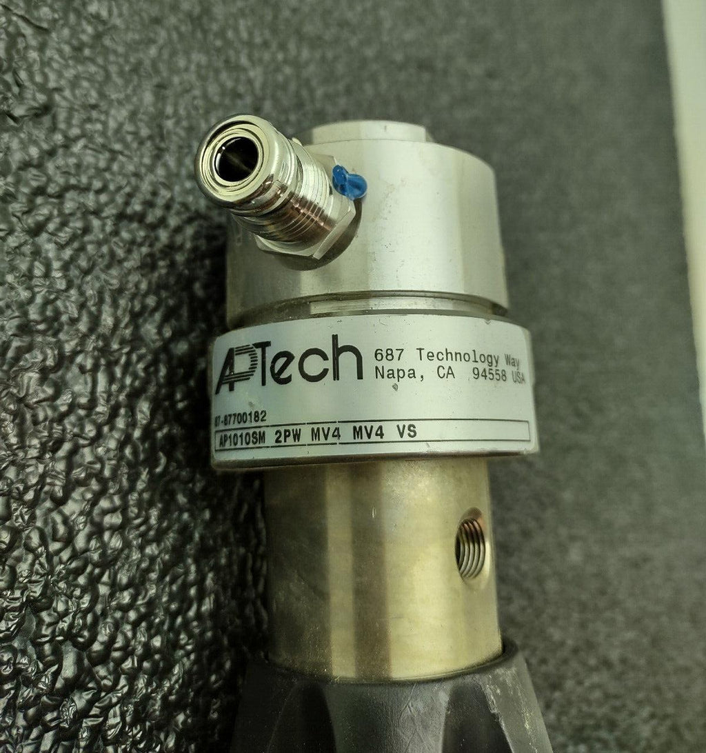 Lot of 2 APTech AP1010SM 2PW MV4 MV4 VS Regulator 3500PSI IN 100PSI Out