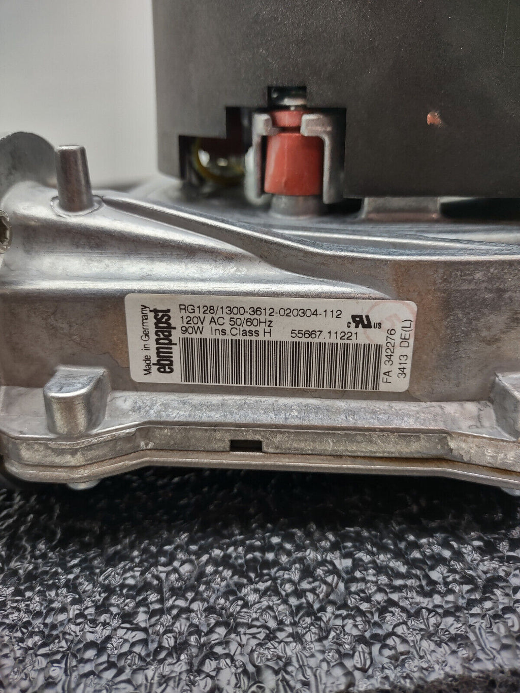 EBMPAPST RG128/1300-3612-020304-112 120VAC 90W  Centrifugal Blower Fan Twin Out