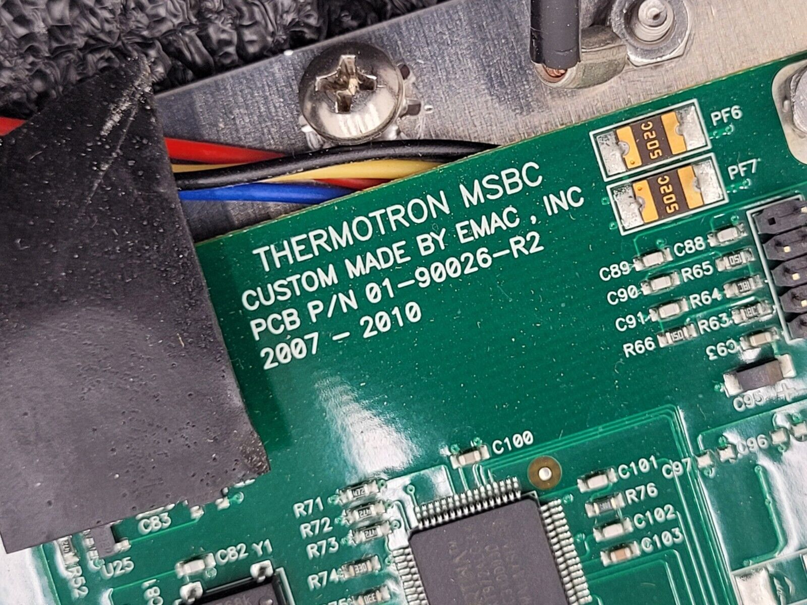 Thermotron 8200 Main Control Board HMI Touchscreen Termperature Chamber Panel