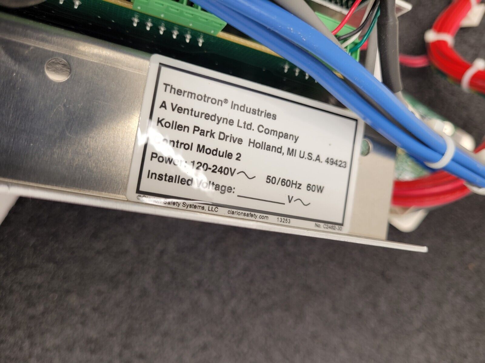 Thermotron 8200 Main Control Board HMI Touchscreen Termperature Chamber Panel
