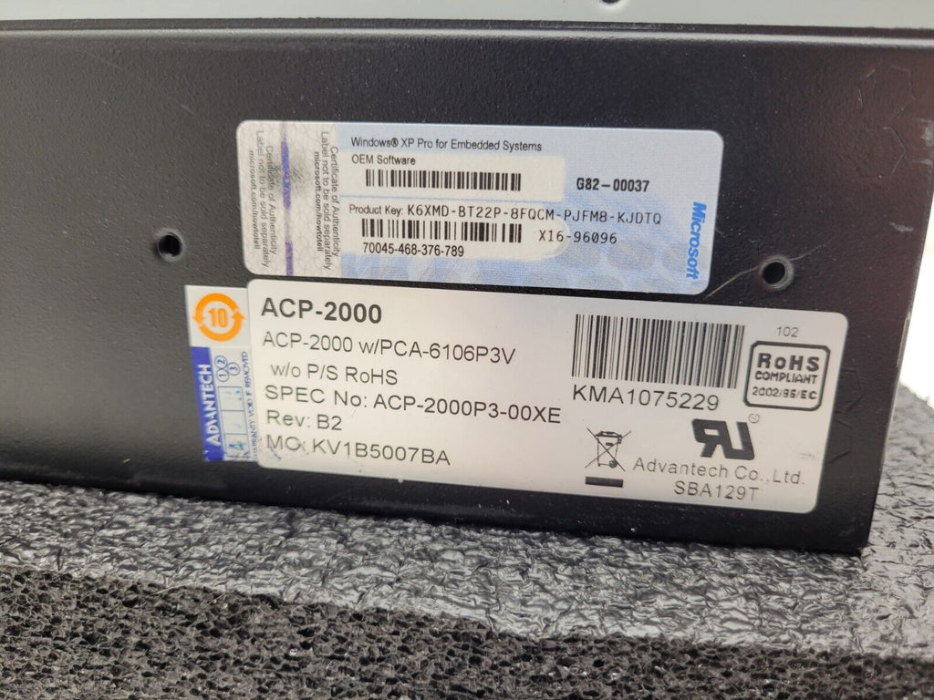 Advantech PCA-6194 Rev. A1 19A2619400 Industrial Single Board Computer SBC ISA B