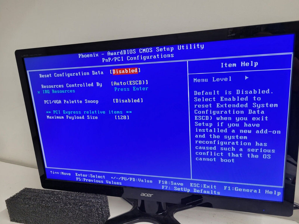 Advantech PCA-6194 Rev. A1 19A2619400 Industrial Single Board Computer SBC ISA B