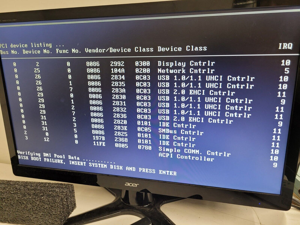 Advantech PCA-6194 Rev. A1 19A2619400 Industrial Single Board Computer SBC ISA B