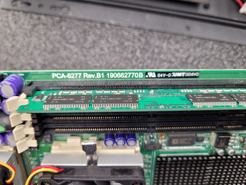 Advantech PCA-6277 Motherboard 190662770B DCOM Tough Case 6SX Power On Tested A