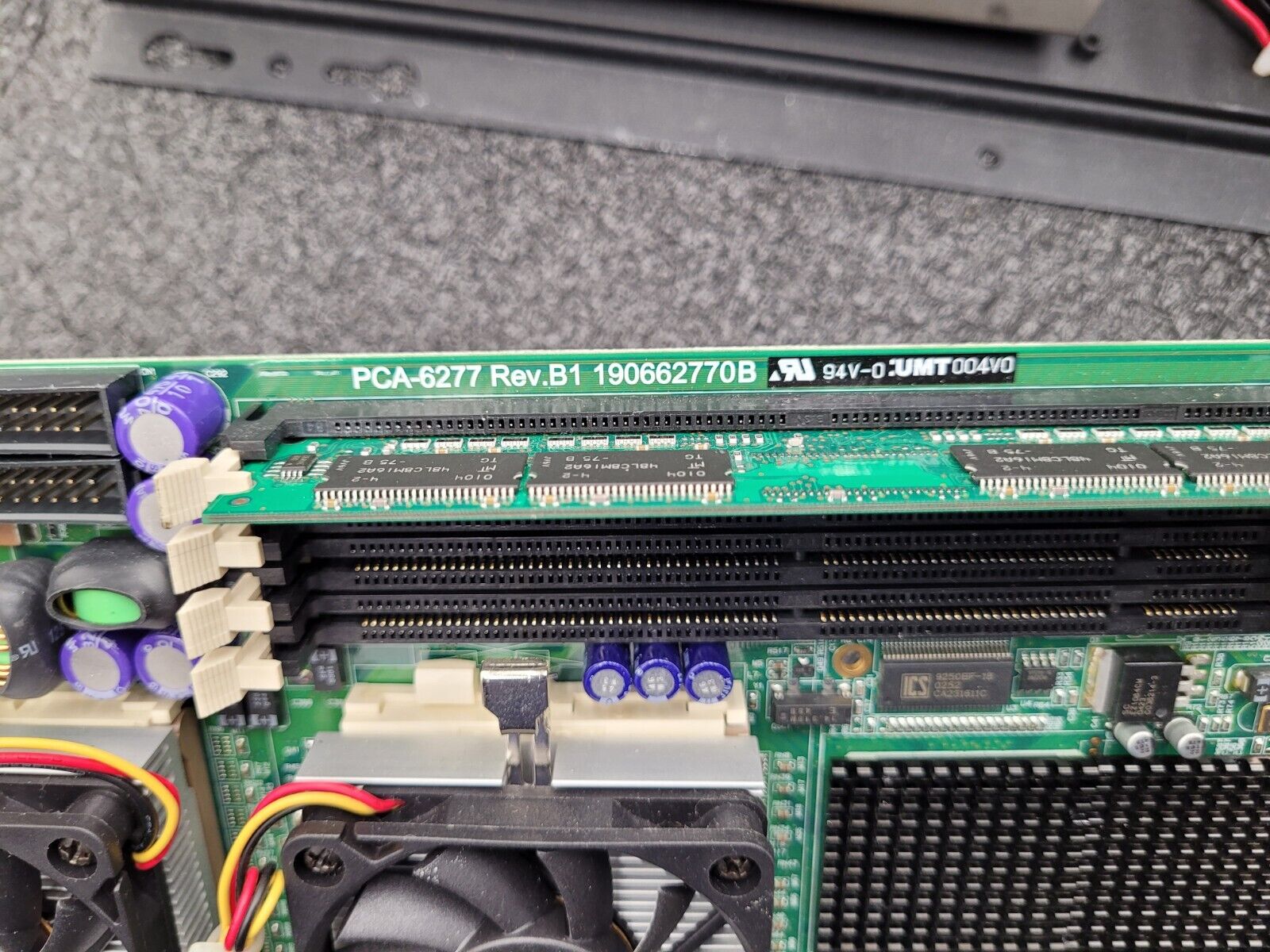 Advantech PCA-6277 Motherboard 190662770B DCOM Tough Case 6SX Power On Tested A