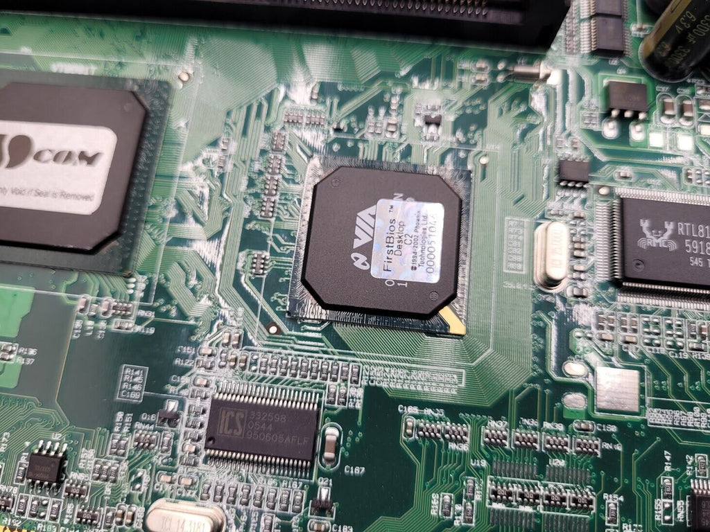 Advantech DC-3010-V Motherboard 8096919100 DCOM Tough Case 6SX Power On Tested B