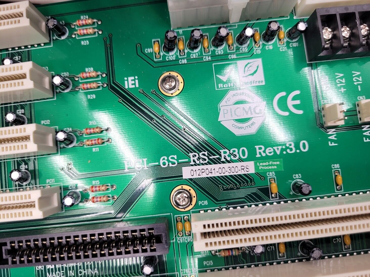 Advantech DC-3010-V Motherboard 8096919100 DCOM Tough Case 6SX Power On Tested B