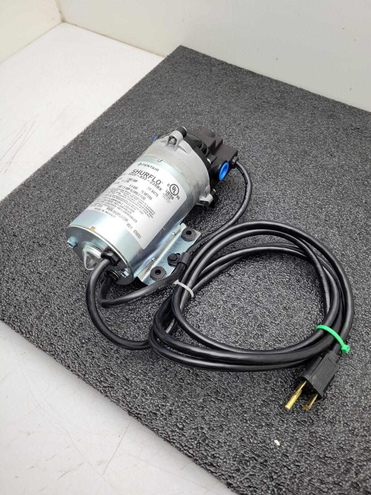 Pentair SHURflo Pump 8020-833-238BX 115VAC 60HZ 1A 1.6GPM 100PSI NEW