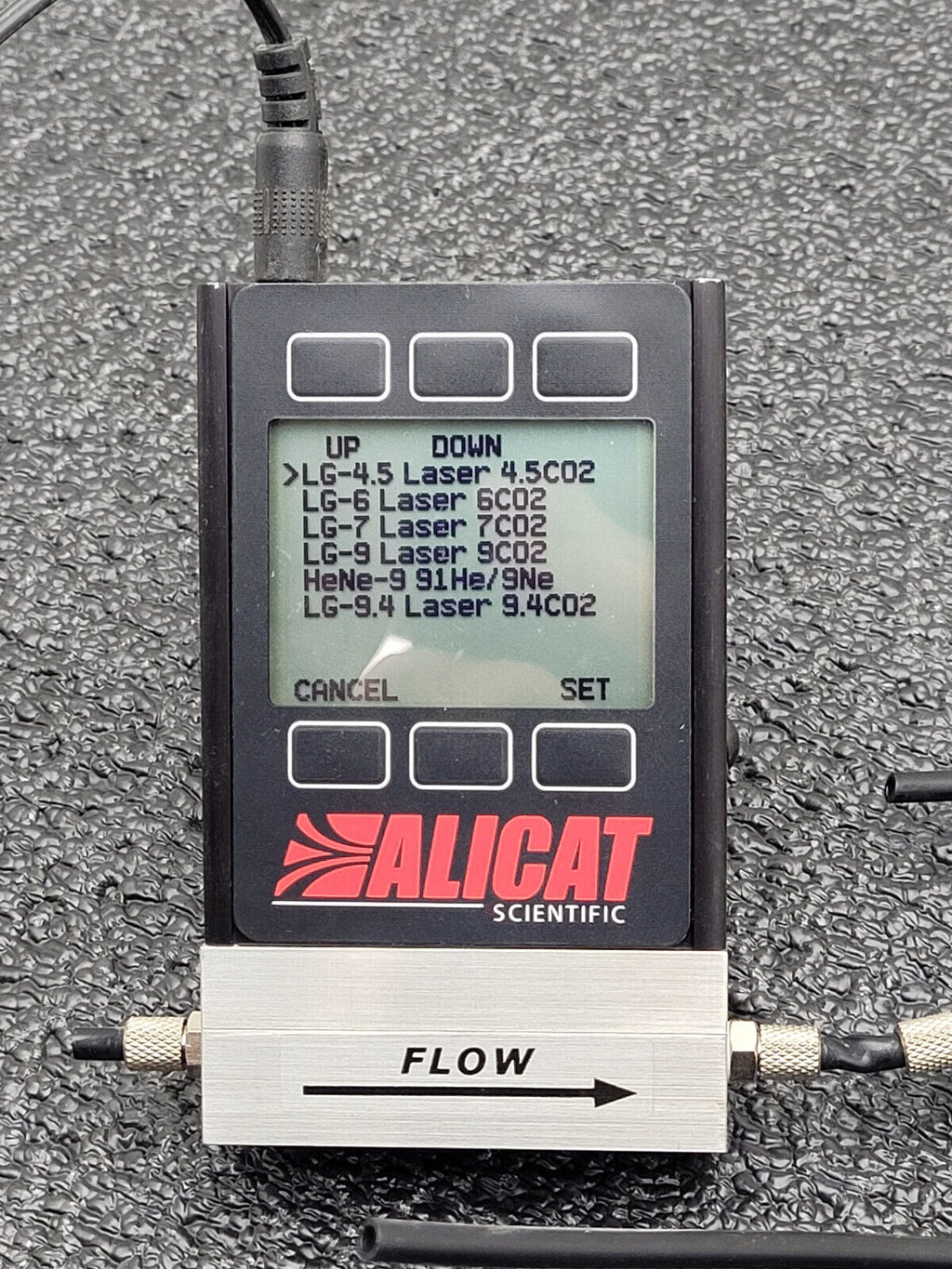 Alicat Scientific M-10SCCM-D/5M Precision Gas Mass Flow Meter AIR 5 SCCM Tested