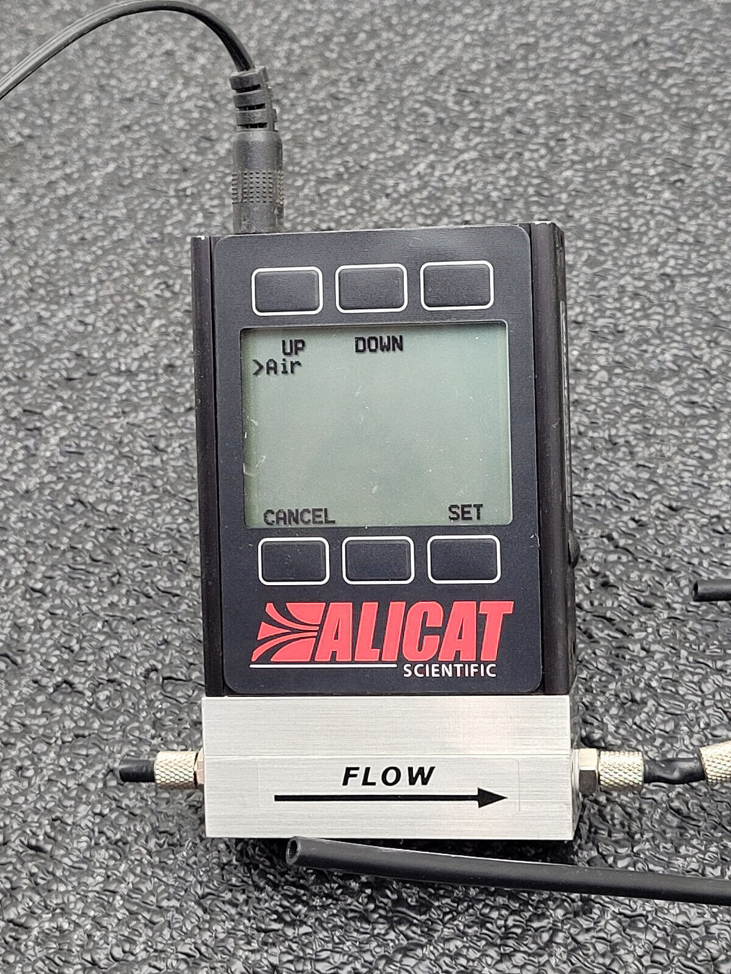 Alicat Scientific M-10SCCM-D/5M Precision Gas Mass Flow Meter AIR 5 SCCM Tested