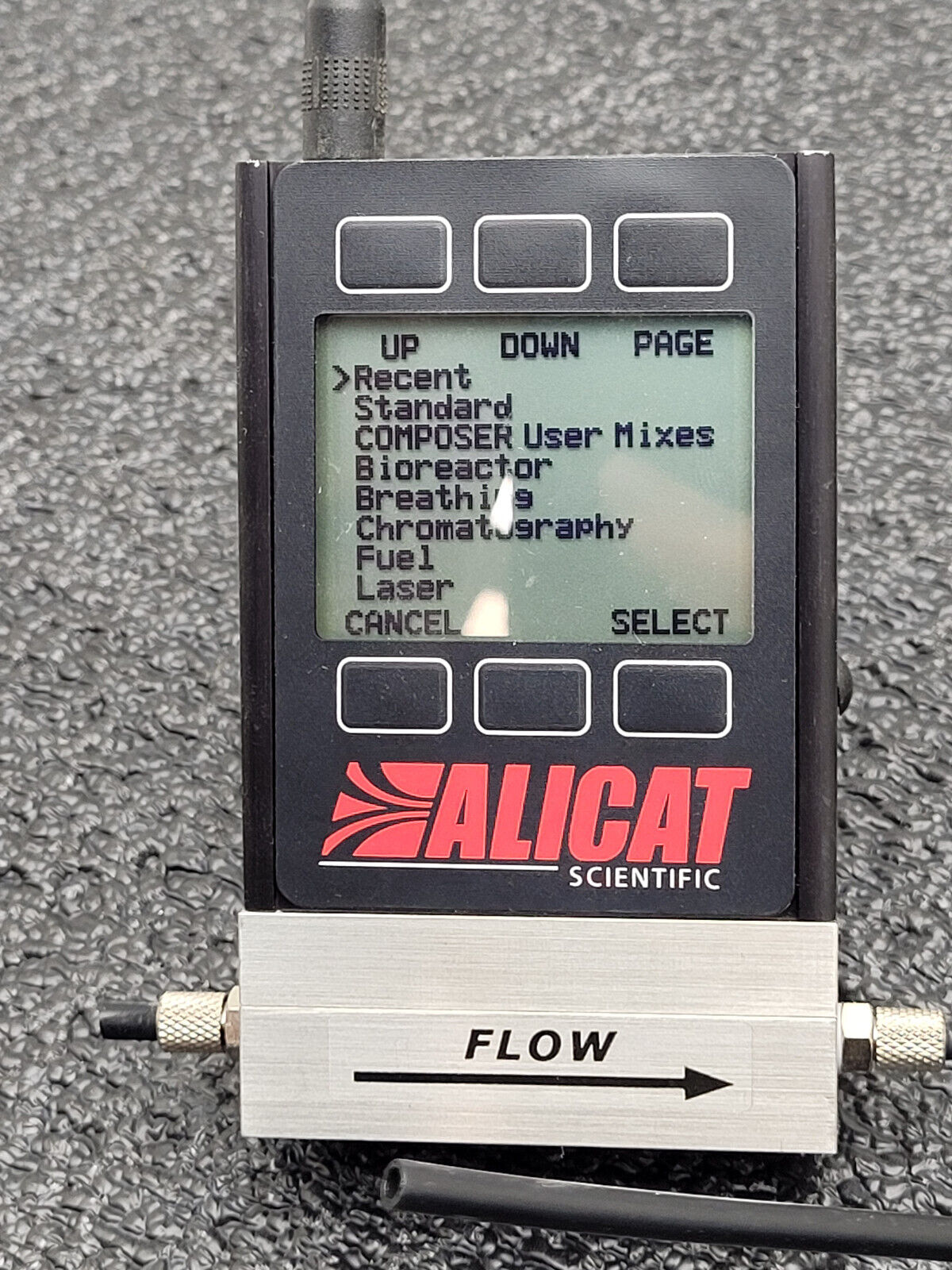 Alicat Scientific M-10SCCM-D/5M Precision Gas Mass Flow Meter AIR 5 SCCM Tested