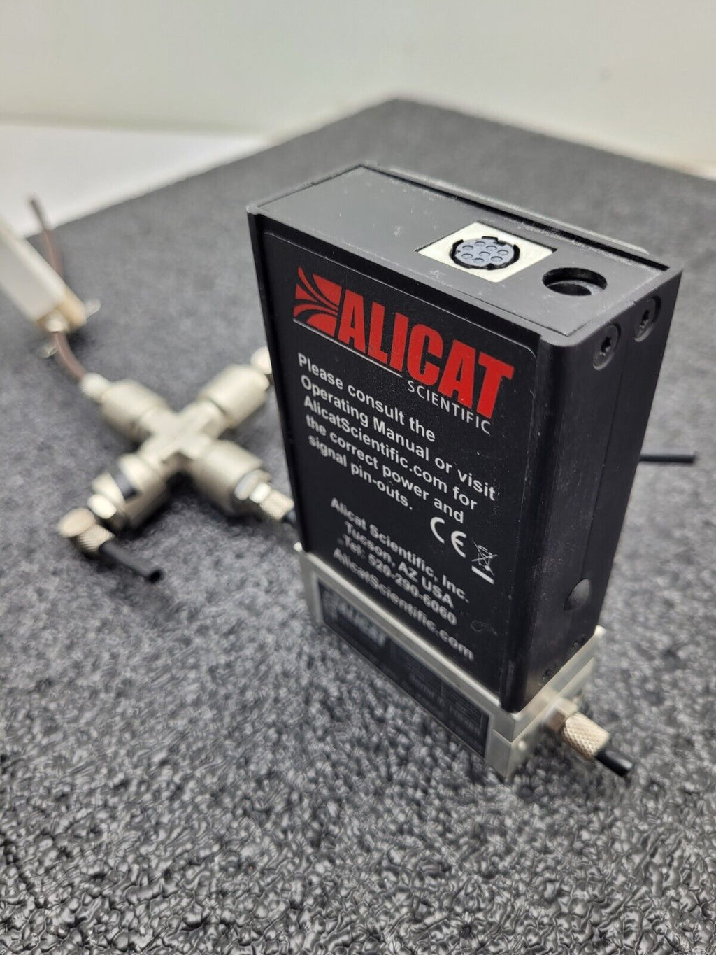 Alicat Scientific M-10SCCM-D/5M Precision Gas Mass Flow Meter AIR 5 SCCM Tested