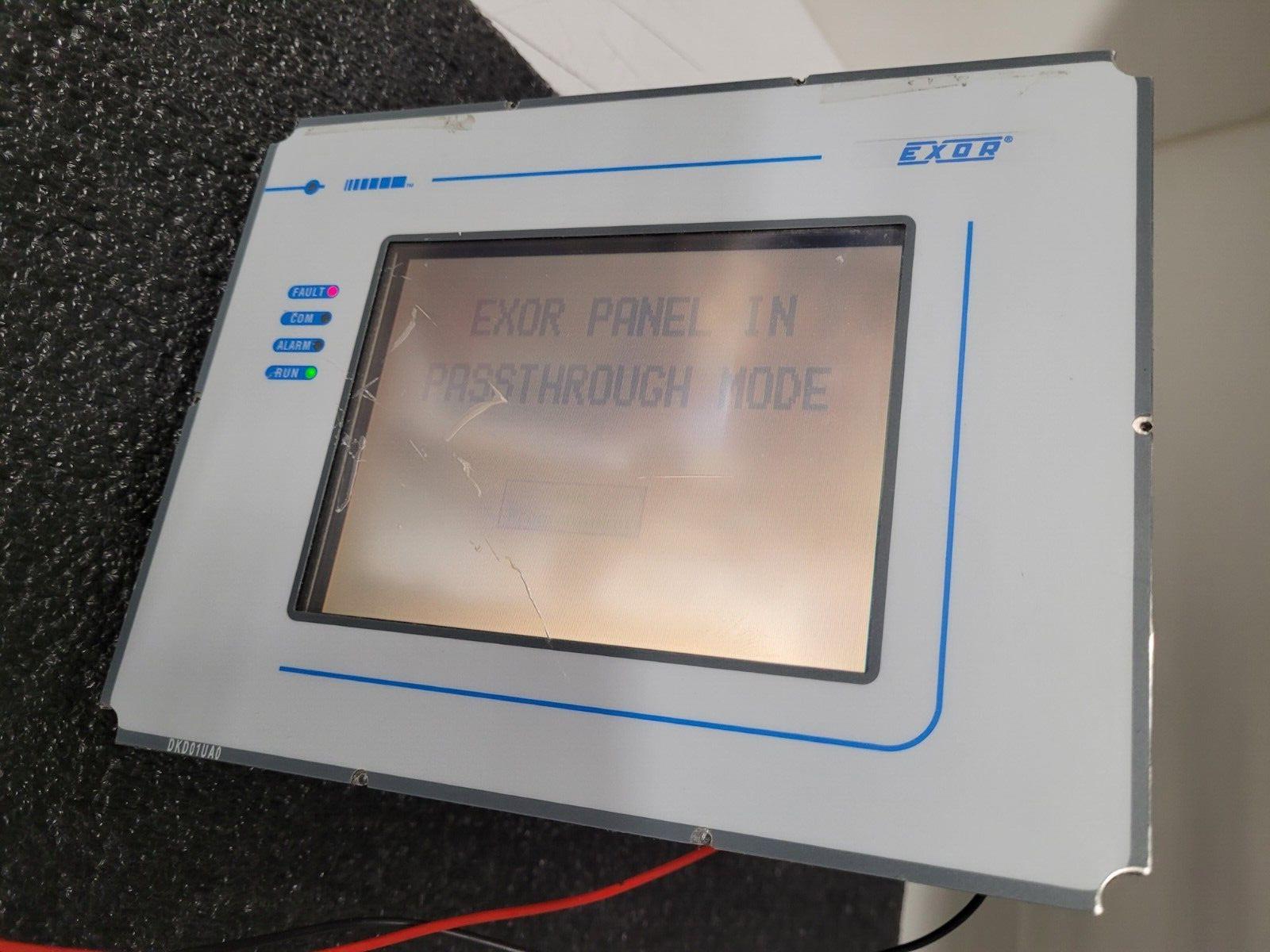 UNIOP Exor ECT-16-0045 6" HMI Touch screen Machine Control Panel