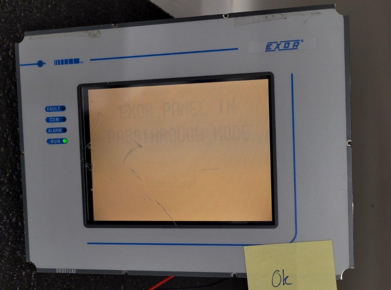 UNIOP Exor ECT-16-0045 6" HMI Touch screen Machine Control Panel