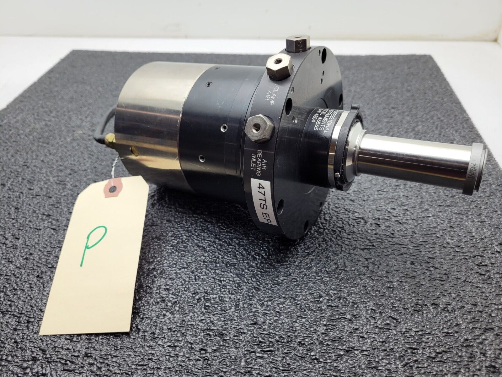 Professional Instruments 6565 Air Bearing Spindle Tested Spins w/ Controller P