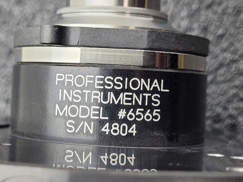 Professional Instruments 6565 Air Bearing Spindle Tested Spins w/ Controller P