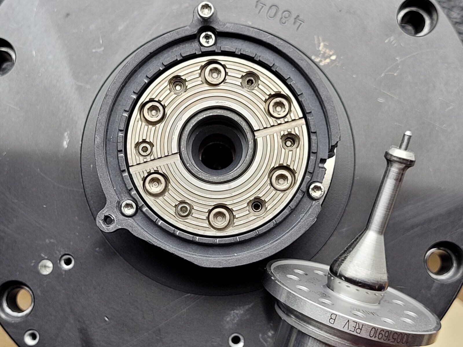 Professional Instruments 6565 Air Bearing Spindle Tested Spins w/ Controller P