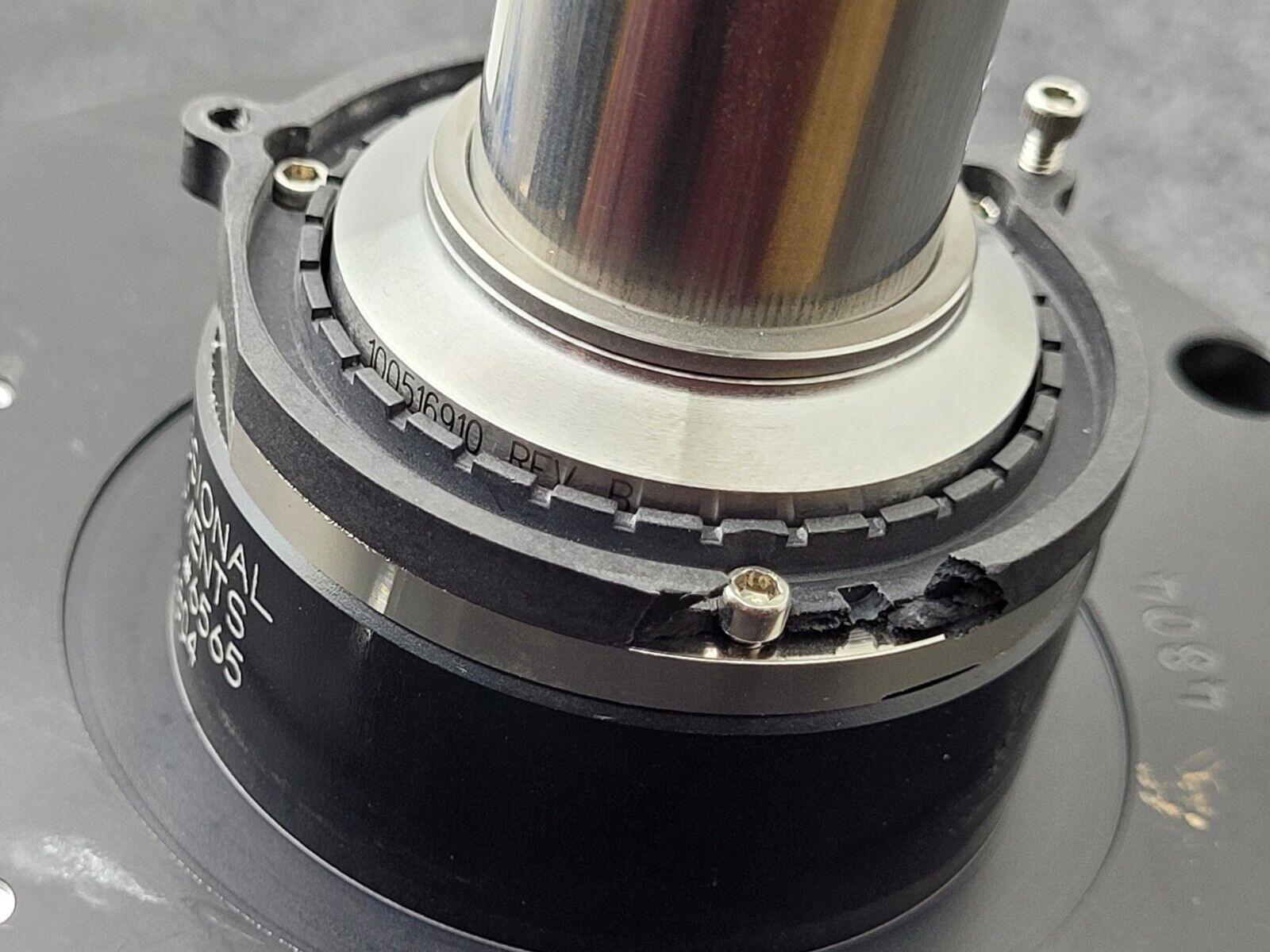 Professional Instruments 6565 Air Bearing Spindle Tested Spins w/ Controller P