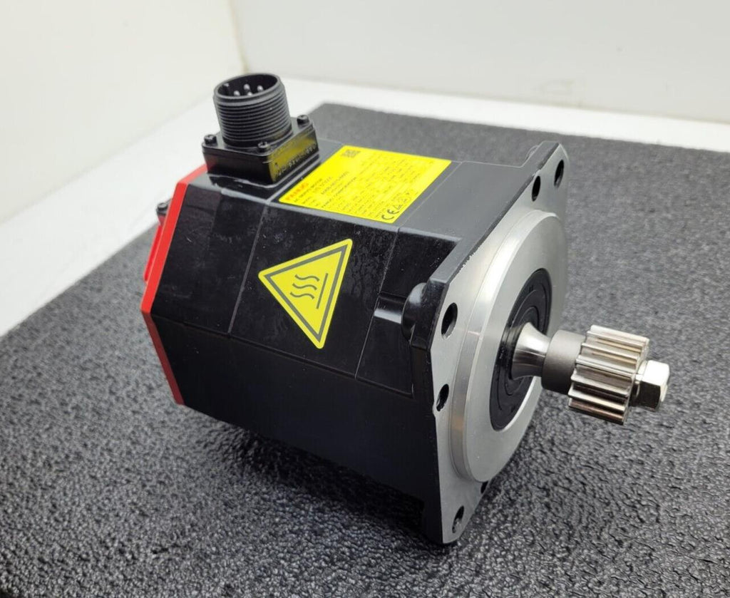 Fanuc A06B-0075-B003 AC Servo Motor 1.2kw 2000rpm Encoder A860-2020-T301 BiA128