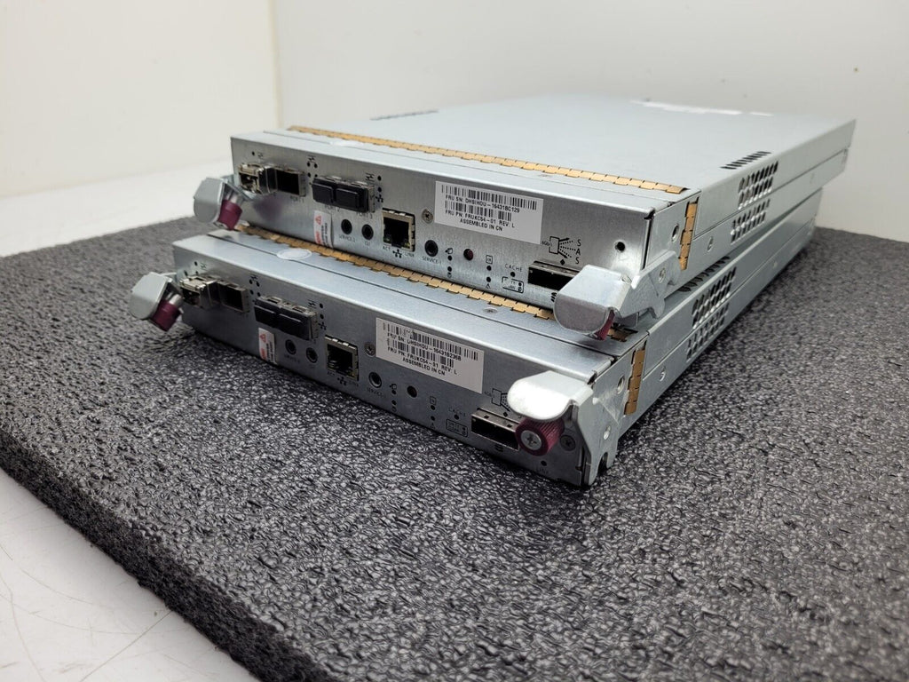 Pair HP storage controller 81-00000078-00-02 MSA 2040 SAN 48x4 4xCNC RIOM-LX 4GB