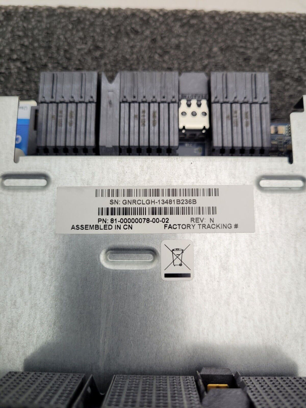 Pair HP storage controller 81-00000078-00-02 MSA 2040 SAN 48x4 4xCNC RIOM-LX 4GB