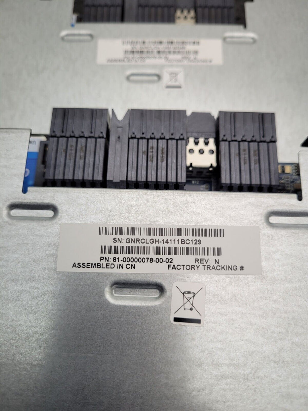 Pair HP storage controller 81-00000078-00-02 MSA 2040 SAN 48x4 4xCNC RIOM-LX 4GB