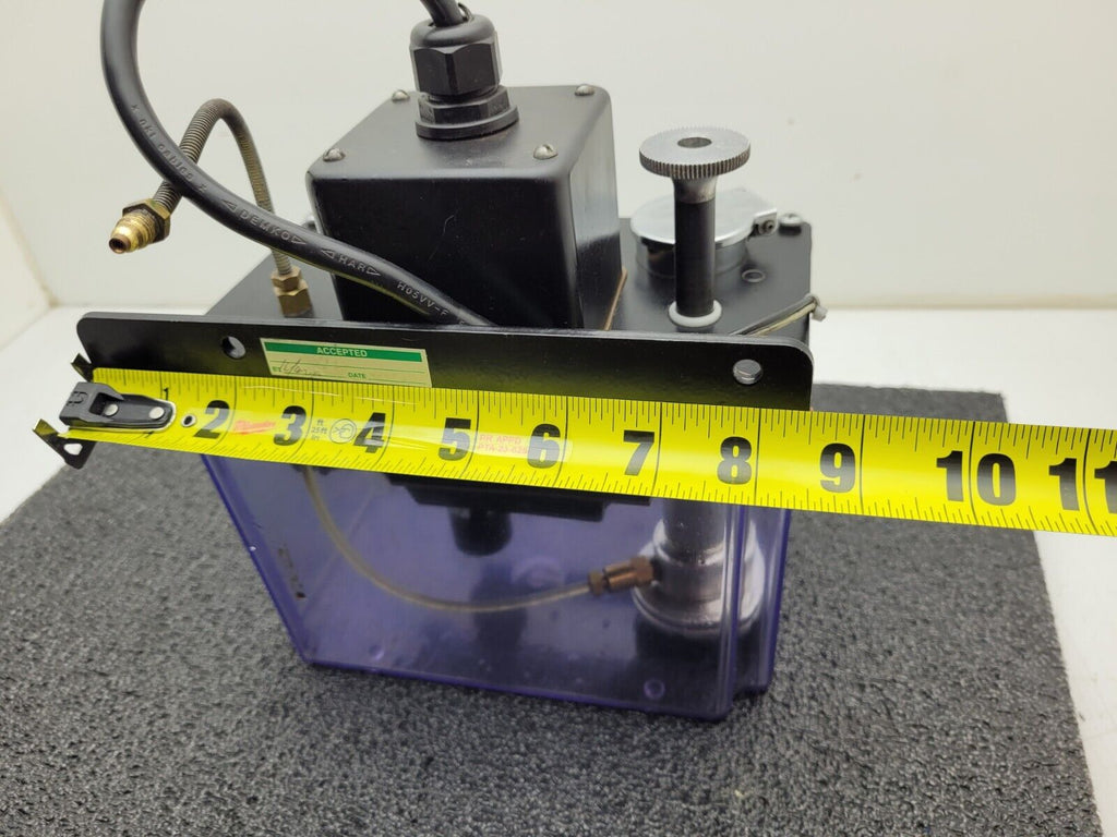 Bijur Machine Auto Lubricator Pump 34819 500PSI