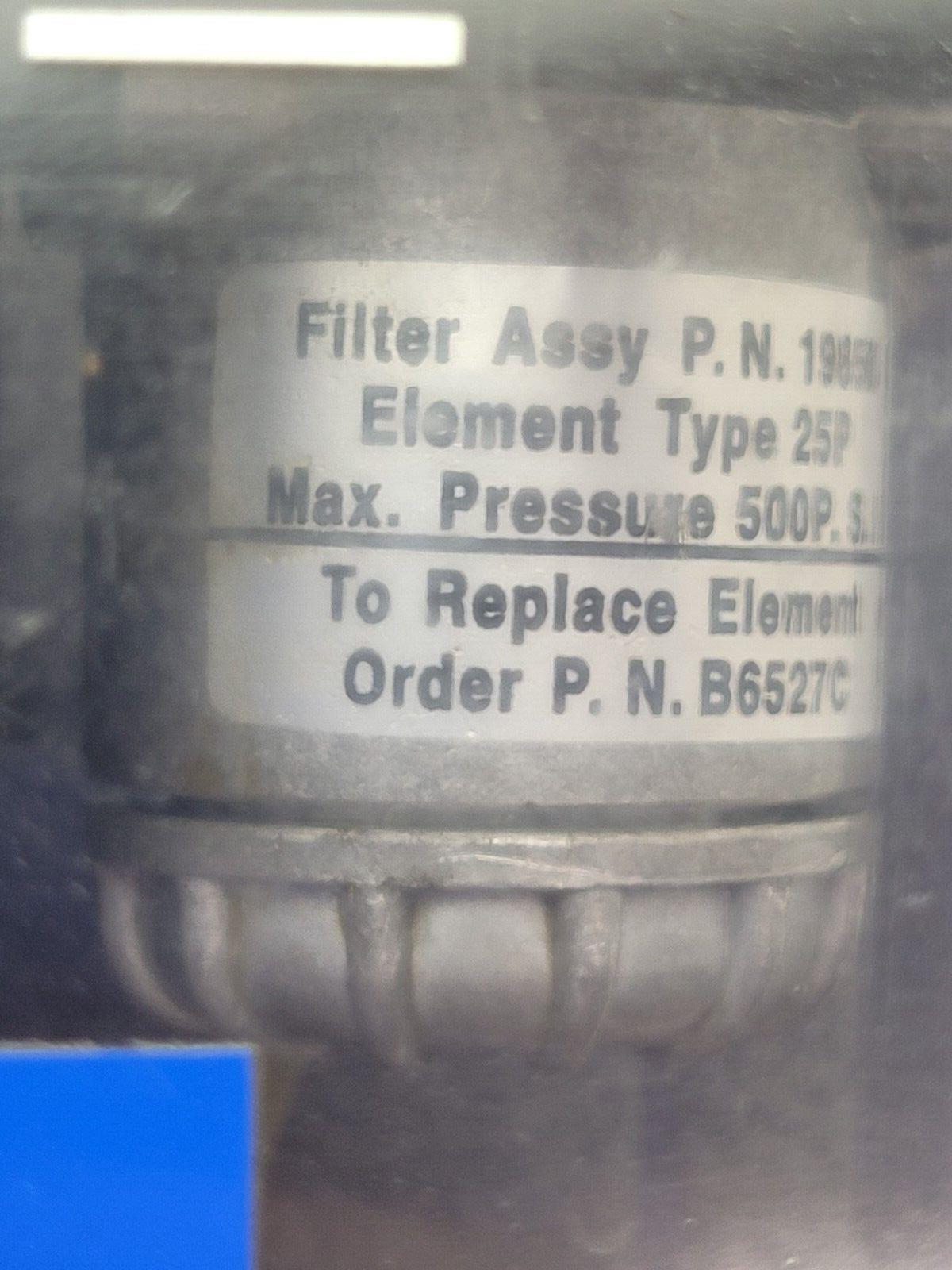 Bijur Machine Auto Lubricator Pump 34819 500PSI