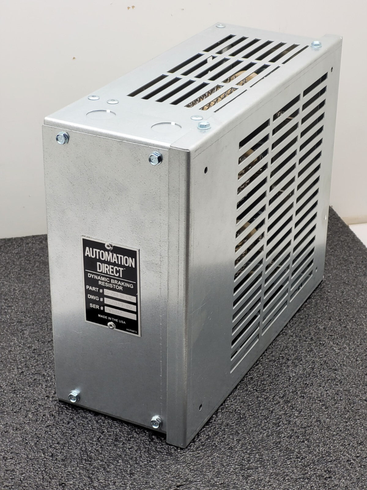 Dura Pulse Automation Direct Dynamic Braking Resistor GS-4015-BR-ENC 1 kW 50 ohm