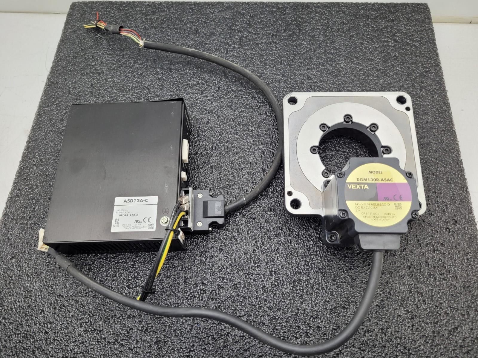 Oriental Motor VEXTA Rotary Motor Stage Hollow Shaft DGM130R-ASAC Drive
