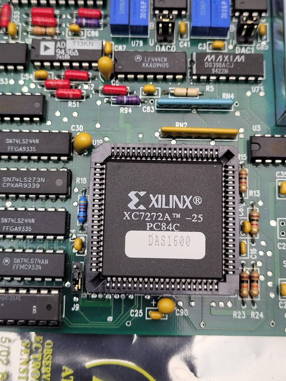 Computer Boards CIO-DAS1600/16 DAS1600 DAQ Data Acquisition ISA Card DB37