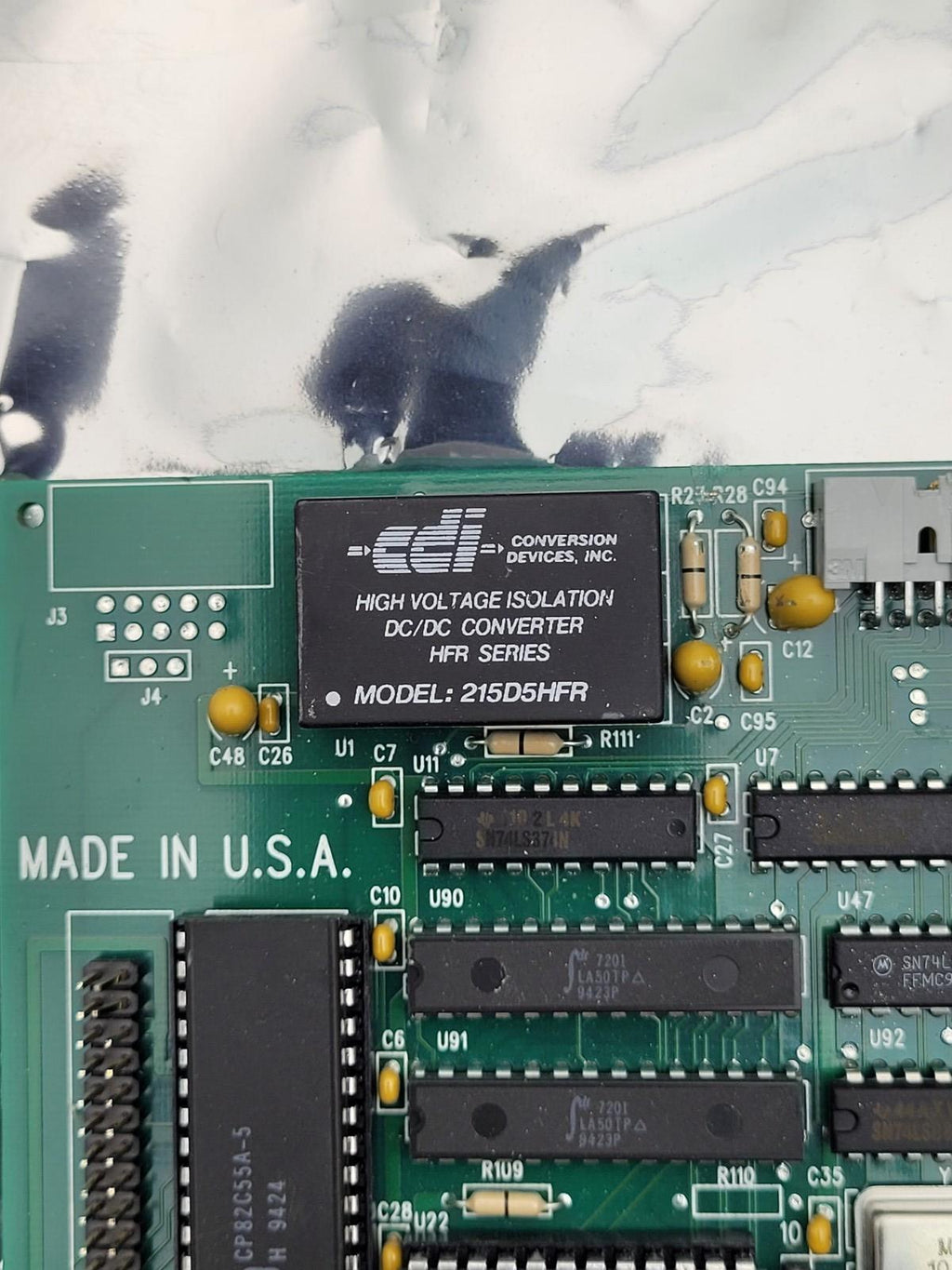 Computer Boards CIO-DAS1600/16 DAS1600 DAQ Data Acquisition ISA Card DB37