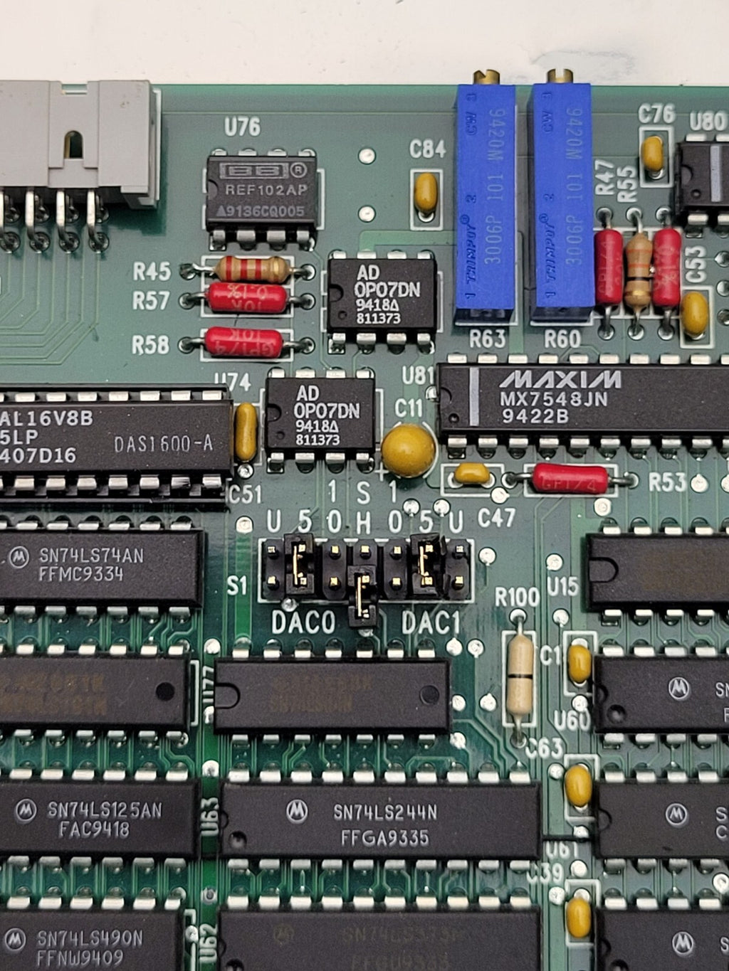 Computer Boards CIO-DAS1600/16 DAS1600 DAQ Data Acquisition ISA Card DB37