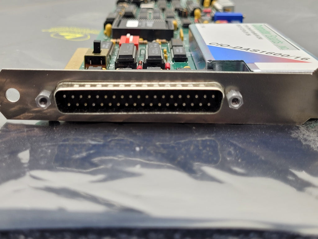 Computer Boards CIO-DAS1600/16 DAS1600 DAQ Data Acquisition ISA Card DB37