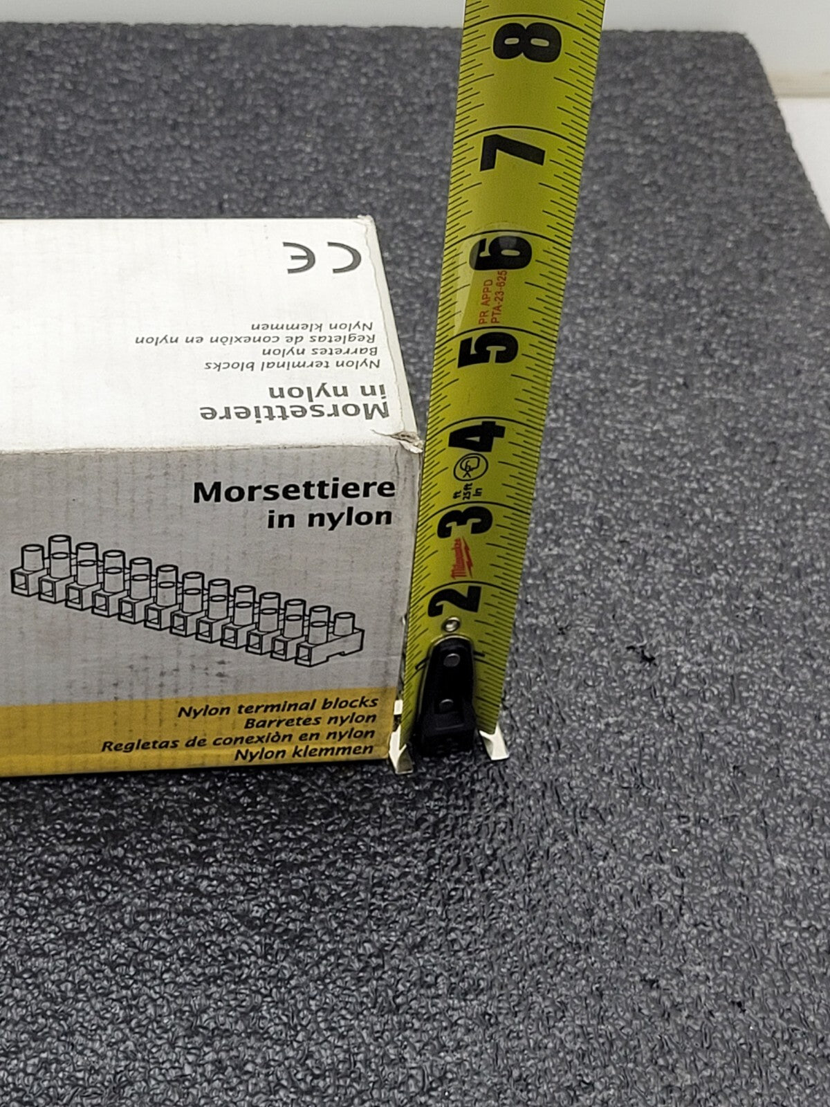 Box of 50 New BM GROUP M092 Nylon Terminal Block 12 Position 16-20AWG 600V