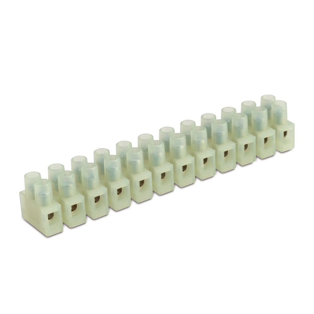 Box of 50 New BM GROUP M092 Nylon Terminal Block 12 Position 16-20AWG 600V