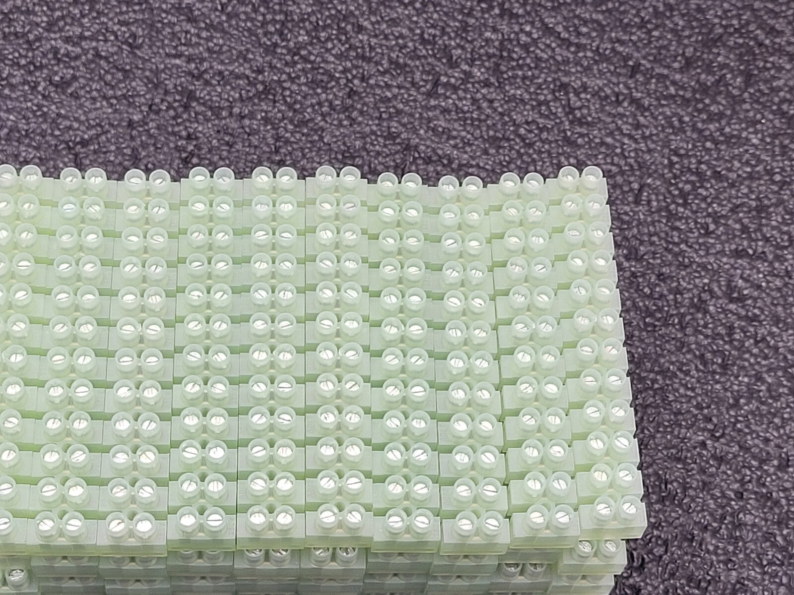 Box of 50 New BM GROUP M092 Nylon Terminal Block 12 Position 16-20AWG 600V