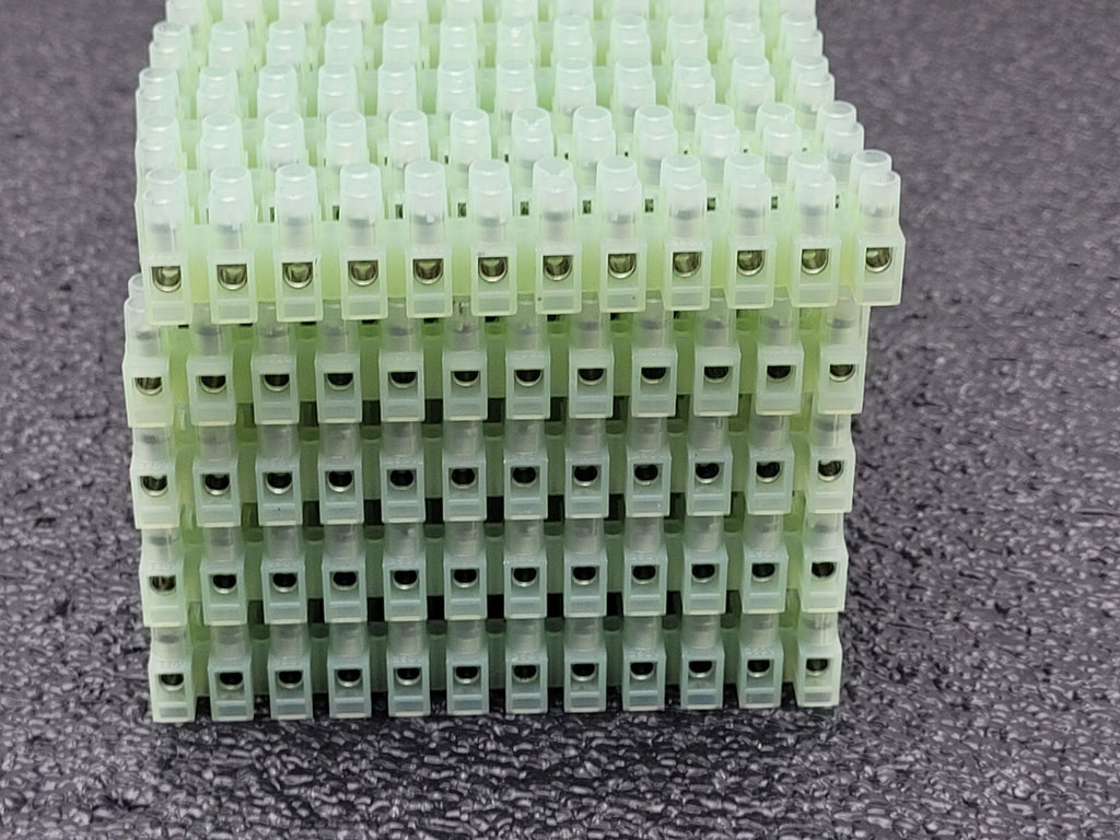 Box of 50 New BM GROUP M092 Nylon Terminal Block 12 Position 16-20AWG 600V