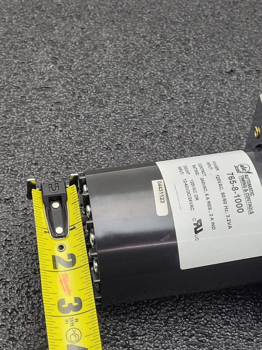 Tenor Automatic Timing Solutions 765-8-1000 ATC Time/Count Step Controller NOS