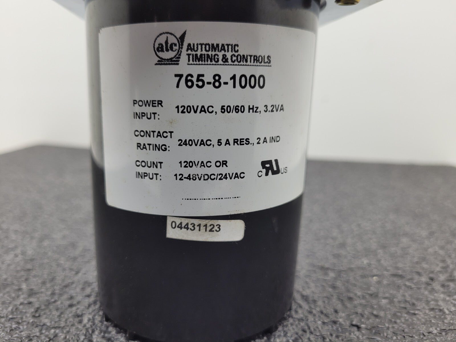 Tenor Automatic Timing Solutions 765-8-1000 ATC Time/Count Step Controller NOS
