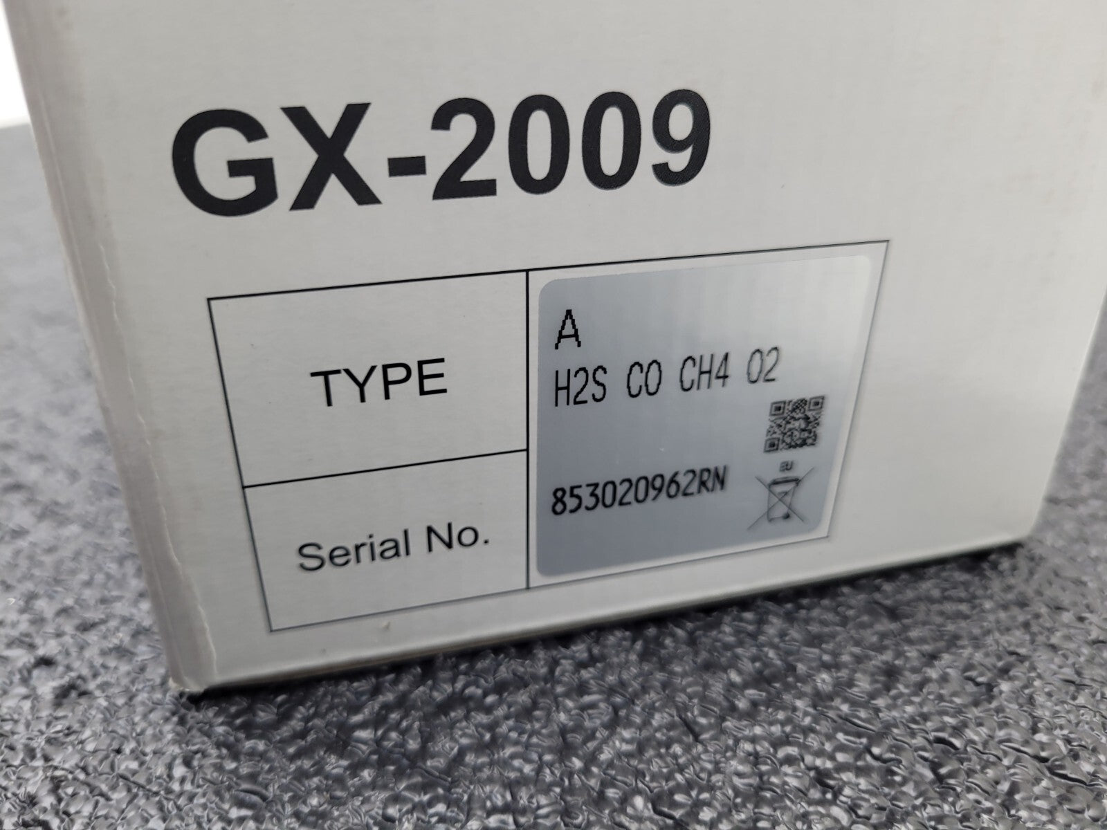 Lot of 2  RKI GX-2009 PT#72-0314RKC 3Gas LEL/H2S/CO Monitor One Fails Cal.