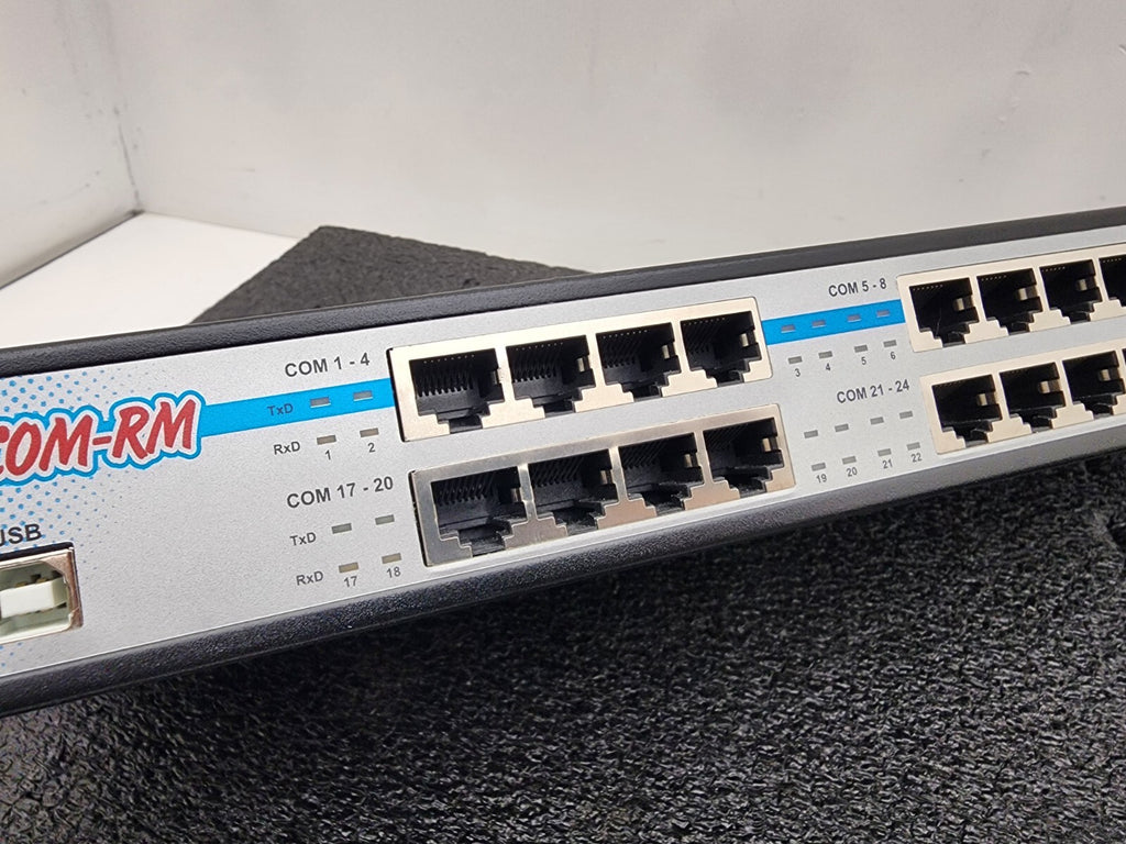 Coolgear USB to 32 Port COM RS-232 Serial Adapter FTDI Chipset USB-32COM-RM Ears