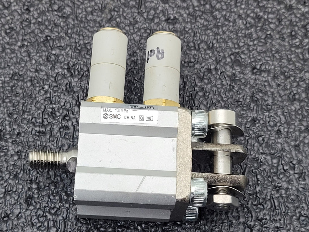 Lot of 15 SMC CQ2D20-15DM-W / CQ2D2015DMW Push Pull Pnuematic Compact Cylinder
