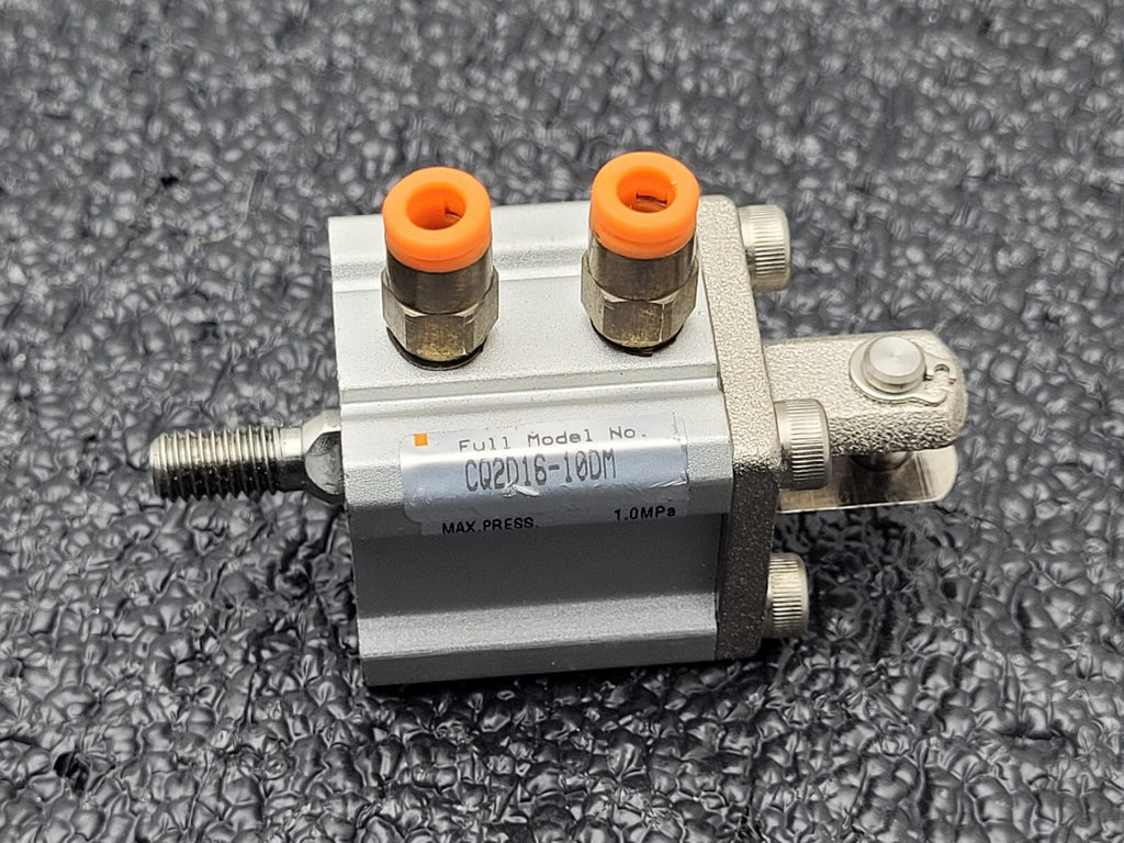 Lot of 15 SMC CQ2D20-15DM-W / CQ2D2015DMW Push Pull Pnuematic Compact Cylinder
