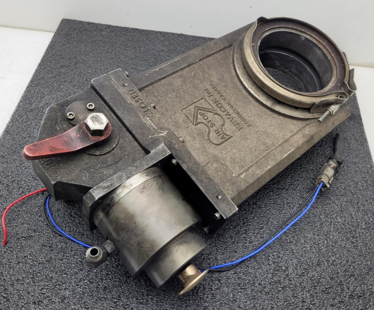 Envacon 2623 2G Air Stop 4" Pneumatic Diesel Engine Air Inlet Shutoff Valve