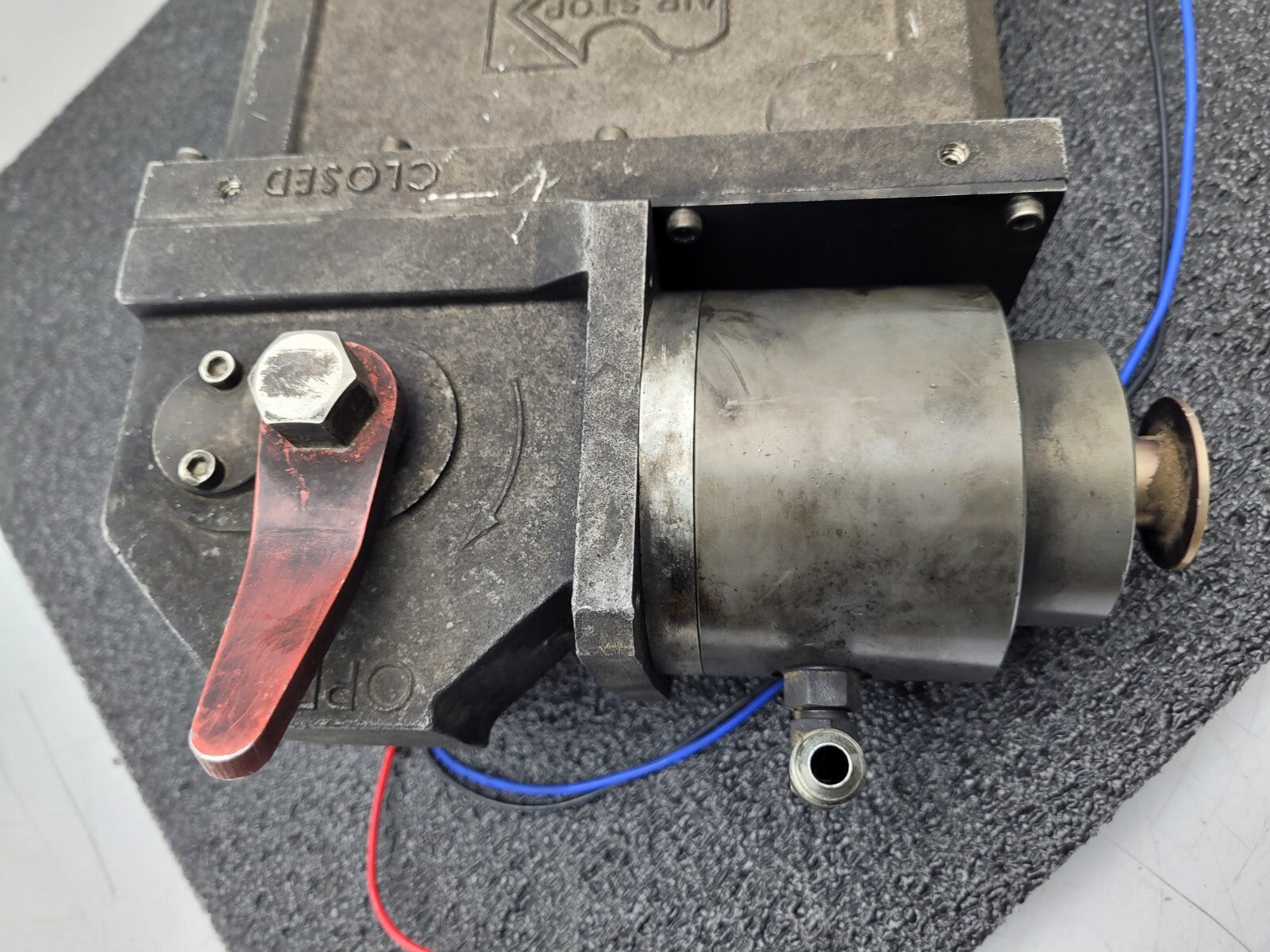 Envacon 2623 2G Air Stop 4" Pneumatic Diesel Engine Air Inlet Shutoff Valve