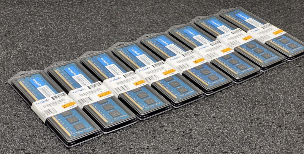 Lot of 9x TECMIYO 8GB PC3L-12800U DDR3 1600MHz PC3 Ram