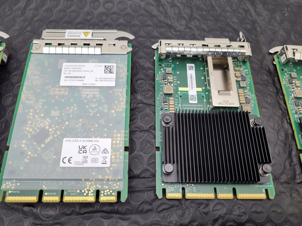 4x Mellanox ConnectX-6 FB Single Port Dx 50GbE Adapter Card MCX623435AC-CDAE_FB