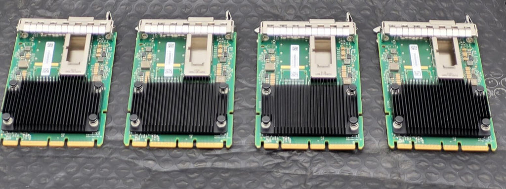 4x Mellanox ConnectX-6 FB Single Port Dx 50GbE Adapter Card MCX623435AC-CDAE_FB